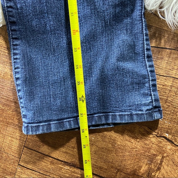 NYDJ Bootcut Denim Blue Jeans Size 6P - Picture 3 of 5